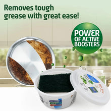 Fresh Mix Flavor Round Dishwash Bar With Super Scrubber Free Complete Dishwashing Solution, Tough Stains Remover (350 Gm) - Justgrabit Inc.