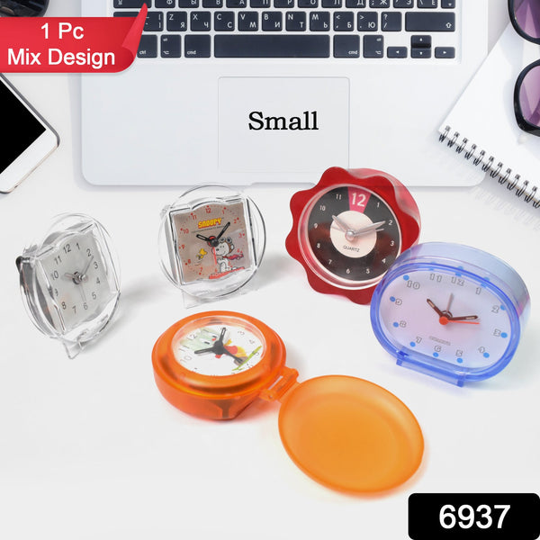 Small Wall Clock & Table Clocks For Every Room (Mix Design 1 Pc) - justgrabit.in | Just Grab It
