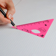 Cute Cartoon Giraffe Ruler / Scale Meter Ruler / Triangle Ruler (4 Pc Set) - justgrabit.in | Just Grab It