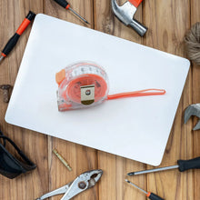 5 Meter Measuring Tape with Press Release Locking System, Measuring Tape with Transparent Gripper for Engineering/Hight/Decoration Measurement - justgrabit.in | Just Grab It