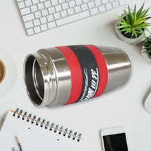 Steel Travel Mug / Tumbler / Cup, Double Walled With Rubber Grip 400ml. - justgrabit.in | Just Grab It