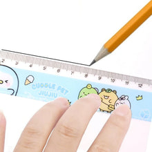 Premium Cute Cartoon Plastic Ruler Set for Kids (5 Pc) - justgrabit.in | Just Grab It
