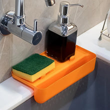 MULTI FUNCTIONAL DRAINER SHELF SINK STORAGE HOLDER Sink Colander Strainer Basket (1 Pc) - Justgrabit Inc.