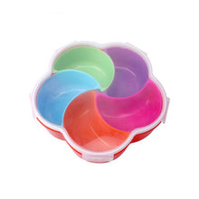 5Compartments Party Food Storage Snack Nuts Box - justgrabit.in | Just Grab It