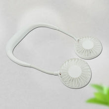 USB Rechargeable Wearable Neckband Fan - Justgrabit Inc.