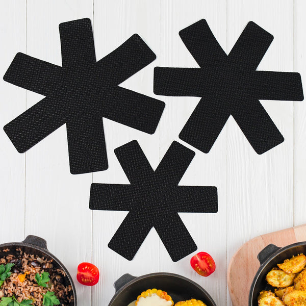 Pots and Pans Protectors, 3 Different Size (3 Pcs Set) - justgrabit.in | Just Grab It