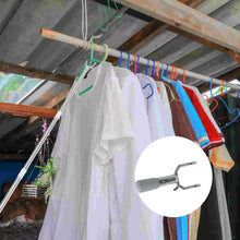 Stainless Steel Telescopic Pole Clothes Hooks Hanger (1 Pc / 155 cm) - justgrabit.in | Just Grab It