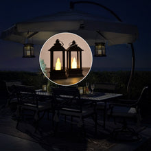 Classic Style Lantern With Artificial Rustic Battery - Operated Flameless Candle Light For Home Decoration (Pack of 24) - justgrabit.in | Just Grab It