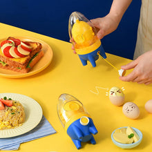 Manual Golden Egg Puller Scrambler White Yolk Mixer Kitchen Tool - justgrabit.in | Just Grab It