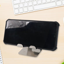 Stainless Steel Universal Mobile & Tablet Stand Holder - (1 Pc) - justgrabit.in | Just Grab It