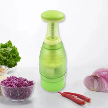 Food Chopper, Easy to Clean Manual Hand Chopper Dicer, Slap Press Chopper Mincer for Vegetables Onions Garlic Nuts Salads - justgrabit.in | Just Grab It