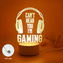 3D Acrylic LED Night Lamps – (1 Pc / Mix Design) - justgrabit.in | Just Grab It