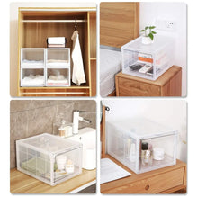 Shoe Storage Box, Shoe Box Clear Plastic Stackable (1 Pc) - Justgrabit Inc.