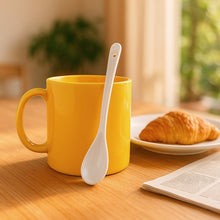 Elegant Plastic Mug with Matching Spoon - justgrabit.in | Just Grab It