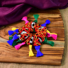 Traditional Multicolor Navratri Hair Bun (1 Pc) - justgrabit.in | Just Grab It