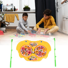 Fishing Game for Kids, Include 12 Pieces Fishes and 2 Fishing Rod, (1 Set) - justgrabit.in | Just Grab It