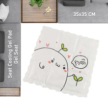 Ice Pad Cartoon Cute Summer Gel Cooling Office Cushion (35×35 CM / 1 Pc) - justgrabit.in | Just Grab It