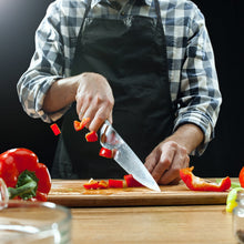 Thick Wooden Bamboo Kitchen Chopping Board with Holder for Fruits & Meat - justgrabit.in | Just Grab It