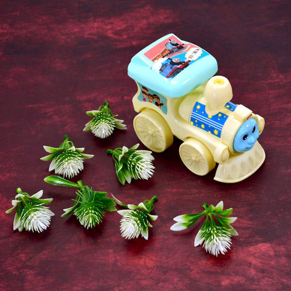 Pull - Rope Racing Train Engine Toy for Kids - justgrabit.in | Just Grab It