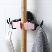 Powerful Antler Style Wall Mounted Mop & Broom Holder (1 Pc) - justgrabit.in | Just Grab It