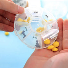 7 - Sided Portable Pill Box Medicine Planner Small case - justgrabit.in | Just Grab It