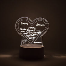 Creative Visualization Lamp 3D Acrylic Decorative Lamp With Pen - justgrabit.in | Just Grab It