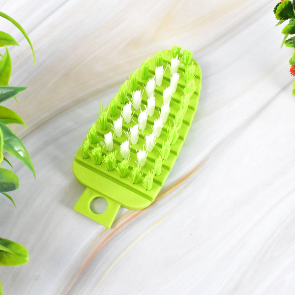 Plastic Fruit & Vegetable Brush (1 Pc) - justgrabit.in | Just Grab It