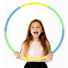 Hoops Hula Interlocking Exercise Ring for Fitness with Dia Meter Boys Girls and Adults (8 Pcs Set) - Justgrabit Inc.