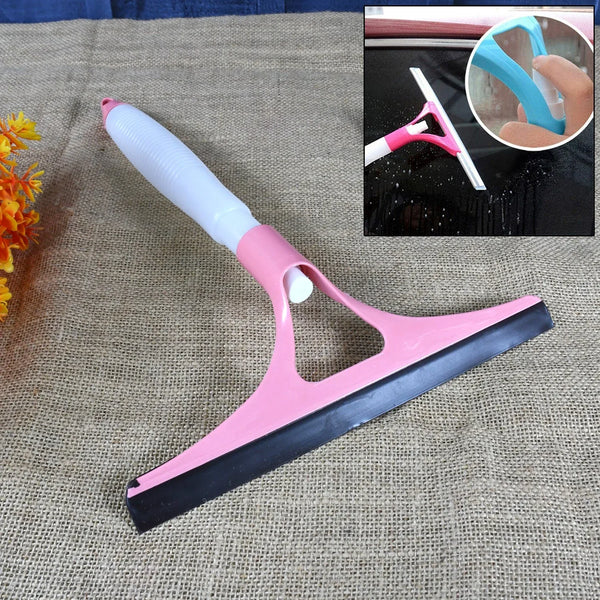 All - in - One Cleaning Brush: Spray, Wash, & Wipe (Windows, Glass, Car) (1 Pc) - justgrabit.in | Just Grab It