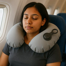 Premium Quality Inflatable Travel Neck Pillow (1 Pc) - Justgrabit Inc.