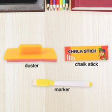 2 - in - 1 Double - Sided Write and Wipe Educational Drawing Board for Kids (1 Set) - justgrabit.in | Just Grab It