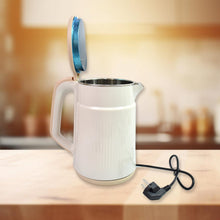 Double Wall Stainless Steel Electric Cordless Tea Kettle (1500W / 2.3 Ltr.) - justgrabit.in | Just Grab It