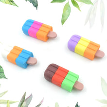 Ice cream Shape Eraser for Girls & Boys 3D Eraser for School B'Day Return Gift Ice Cream Theme Shape Erasers Pencils Set for Kids Educational Stationary kit, School Supplies (1 Set 4 Pc) - Justgrabit Inc.