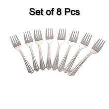 Small Dinner Fork for home and kitchen. (set of 8Pc) - Justgrabit Inc.