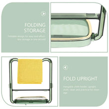 2 - in - 1 Self - Adhesive Towel Hanger & Soap Holder Stand (1 Pc) - Justgrabit Inc.