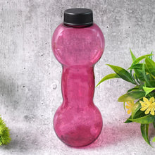 Unbreakable Plastic dumbbell Shape Water Bottle (550 ml / 1 Pc) - Justgrabit Inc.