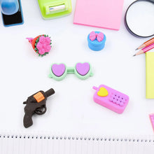 Fancy Colorful Eraser Set for Kids’ Parties & School (1 Set, Mixed Design) - Justgrabit Inc.