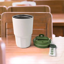 Thermos Cup Stainless Steel Cold Coffee Cup (460Ml Approx) - Justgrabit Inc.