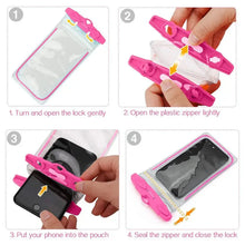 Waterproof Pouch Zip Lock Mobile Cover Under Water Mobile Case For All Type Mobile Phones - justgrabit.in | Just Grab It