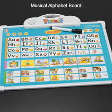 Learning Board 2in1 - Educational PAD for Kids Musical Board for Alphabet ABC Learning Toy Play Mat & Drawing with One Doodle Pen - justgrabit.in | Just Grab It