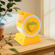 Mini Dual - Blade Portable USB Table Fan - Justgrabit Inc.