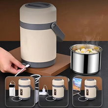 USB Electric Heated Lunch Boxes (2 Ltr.) - justgrabit.in | Just Grab It