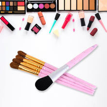 5pc Makeup Brush tools kit (5 Pcs Set / Mix Color) - justgrabit.in | Just Grab It
