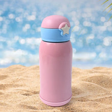 Thermos steel Double Wall Vacuum Bottle With Cover & Strap 600ml Approx - Justgrabit Inc.