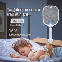 Rechargeable Mosquito Killer Racket with UV Light & USB Charging Base - justgrabit.in | Just Grab It