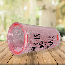 Plastic Creative Cold Drink Cup, Reusable Tea Coffee Tumbler with Lid and Straw, Double Wall Plastic Drinking Sport Bottle, Travel Tumbler - Justgrabit Inc.