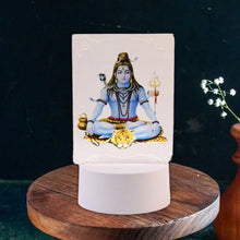 Beautiful 3D Lord Shiva Frame with Soft White Light (1 Pc) - Justgrabit Inc.