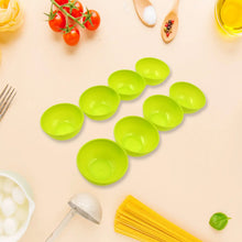 Multipurpose Small Round Plastic Bowl / Katori, Microwave Safe Reusable Lightweight Bowl, Dishwasher Safe Chutney Bowl (8 Pcs Set) - Justgrabit Inc.