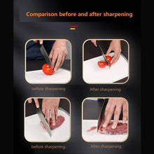 Kitchen Knife Sharpener – Handheld for Chefs & Serrated Knives (1 Pc, Chopper Not Included) - Justgrabit Inc.
