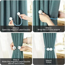 Polyester and Magnet Curtain (2 Pc) - Justgrabit Inc.